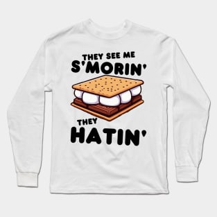 Funny S'mores Long Sleeve T-Shirt